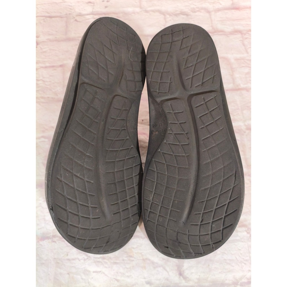 Oofos OOahh Slide Sandal Black Mens 11 Womens 13 Recovery Shoe - Picture 4 of 8
